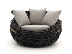 Apple Bee Cocoon/ROUGH-K stoel-bank loungeset 5-delig