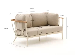 Apple Bee Condor lounge tuinbank 2-zits 150cm