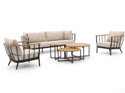 Apple Bee Condor stoel-bank loungeset 6-delig 5-zits