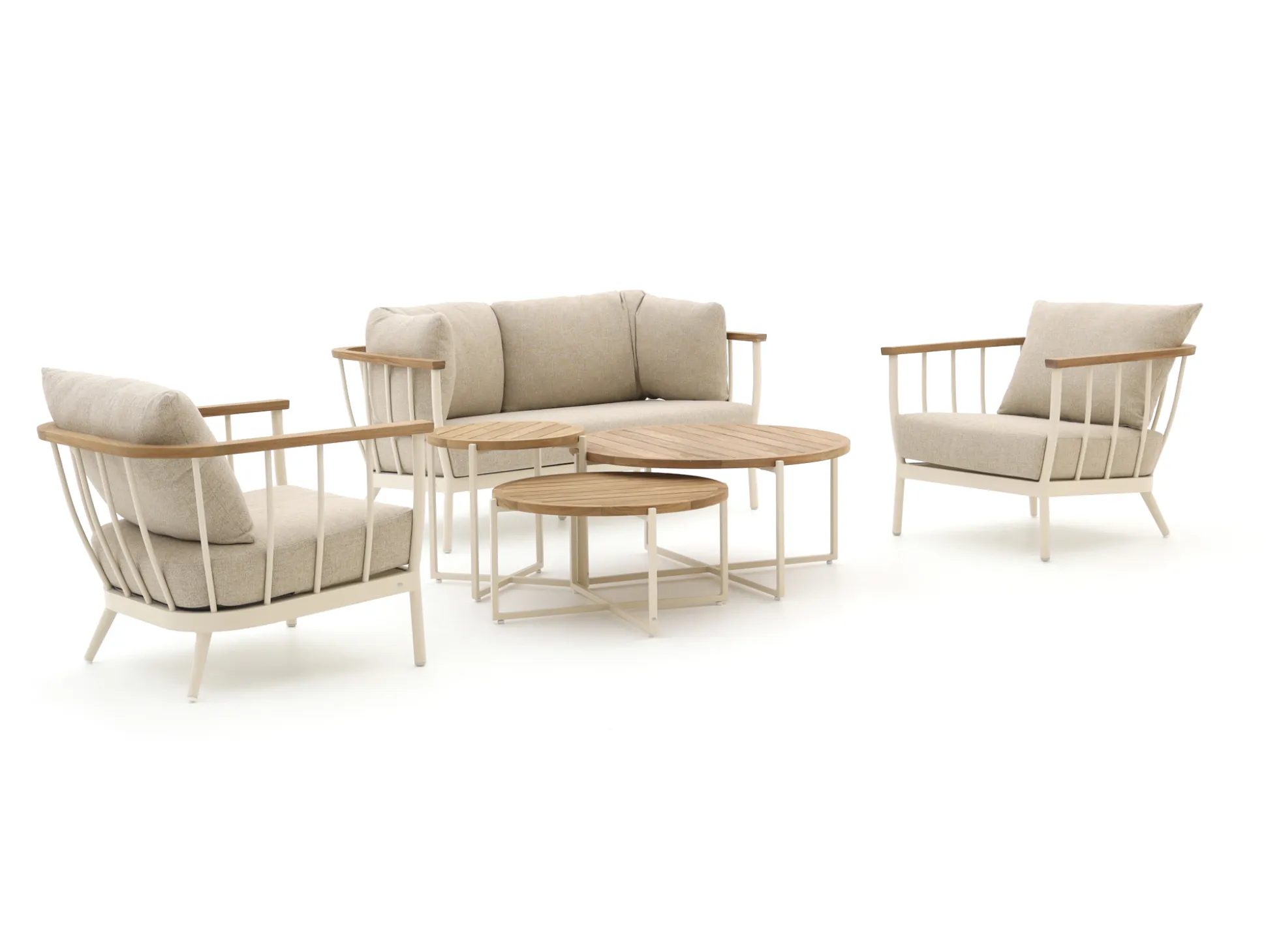 Apple Bee Condor stoel-bank loungeset 6-delig 4-zits