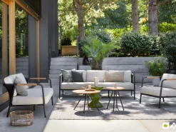 Apple Bee Elle stoel-bank loungeset 5-delig