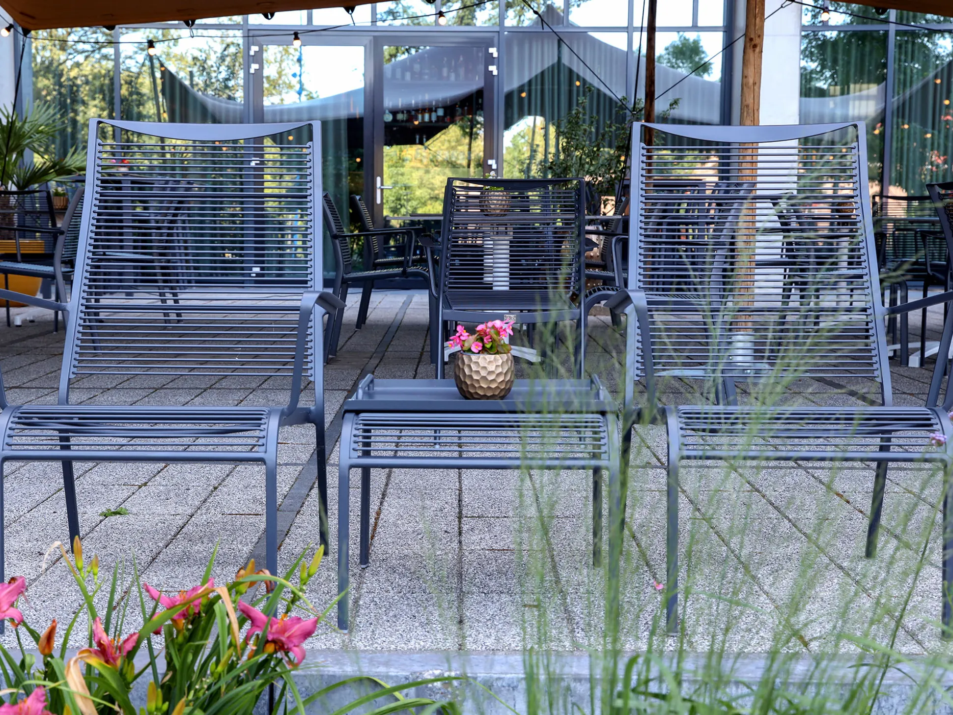 Apple Bee Hawaii lounge tuinstoel stapelbaar