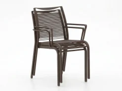 Apple Bee Hawaii/ROUGH-S 160cm dining tuinset 5-delig stapelbaar