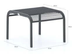 Apple Bee Hawaii voetenbank 50x55cm