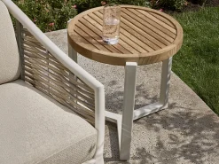 Apple Bee Monaco lounge tuintafel ø 45cm (h: 48)