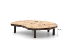 Apple Bee Moon Island lounge tuintafel 110x97x24cm