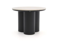 Apple Bee Tonga bijzet tuintafelset ø 80cm (h: 36cm)/ø 60cm (h: 44cm)