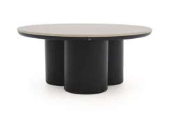 Apple Bee Tonga bijzet tuintafelset ø 80cm (h: 36cm)/ø 60cm (h: 44cm)