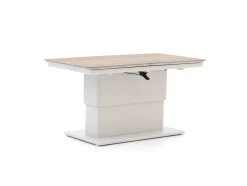 Bellagio Alimini lounge/dining tuintafel 132/182x70x51/67.5cm verstelbaar uitschuifbaar
