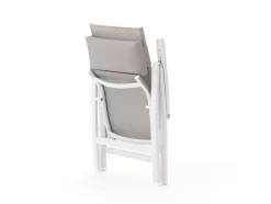 Bellagio Avenza/Fidenza 90cm dining tuinset 5-delig verstelbaar