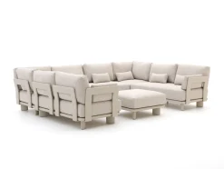Bellagio Battuello hoek loungeset 6-delig