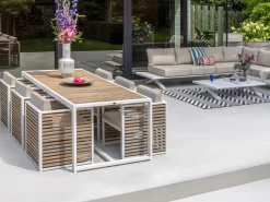 Bellagio Cadora dining tuintafel 240x100x75cm