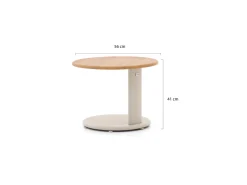 Bellagio Calcinelli lounge tuintafel 56x56x41cm