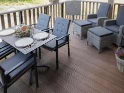 Bellagio Canzo klaptafel 120x70x73cm