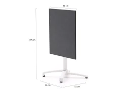 Bellagio Canzo klaptafel 80x80x73cm