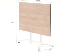 Bellagio Canzo klaptafel 140x80x73cm