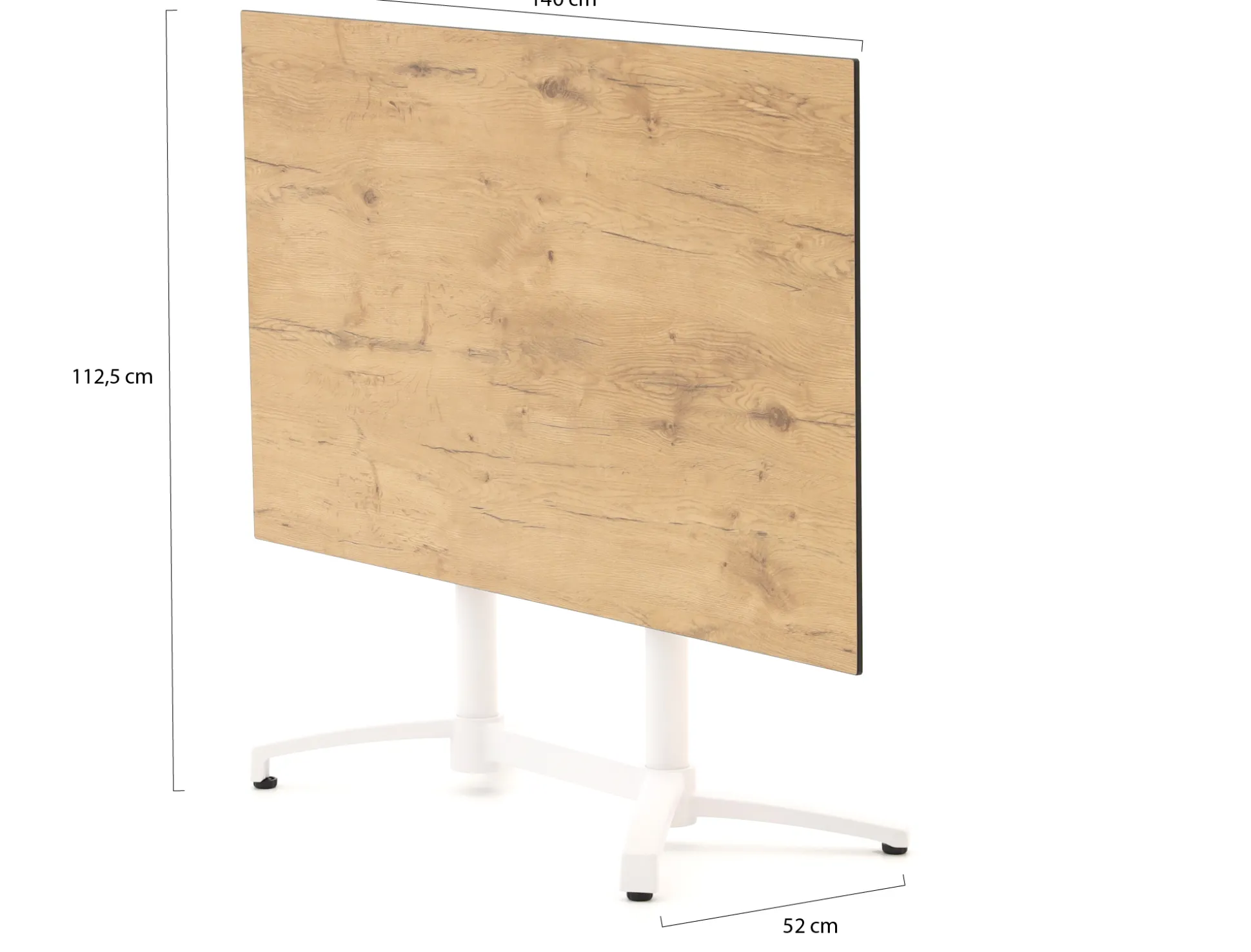 Bellagio Canzo klaptafel 140x80x73cm