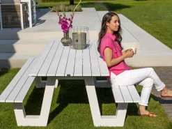 Bellagio Cavoli picknicktafel 220x86x74cm