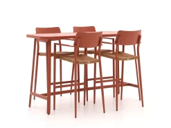 Bellagio Cino 175cm barset 5-delig stapelbaar