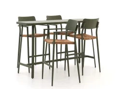 Bellagio Cino 175cm barset 5-delig stapelbaar
