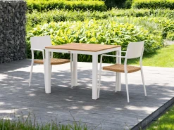 Bellagio Cino/Fidenza 90cm dining tuinset 3-delig stapelbaar
