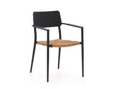 Bellagio Cino/Menzano 160cm dining tuinset 5-delig stapelbaar
