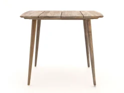 Bellagio Cino/ROUGH-K 90cm dining tuinset 5-delig stapelbaar