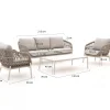Bellagio Cupello stoel-bank loungeset 4-delig