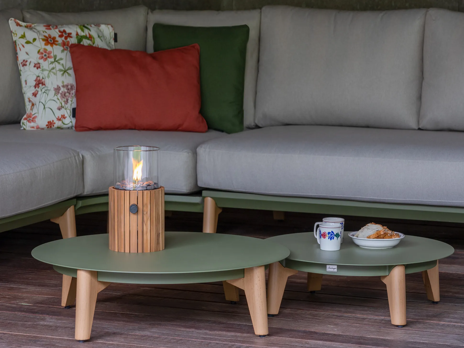 Bellagio Esenta lounge tuintafel ø86 (h:21cm)/ø 68 (h:19cm)