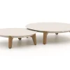 Bellagio Esenta lounge tuintafel ø86 (h:21cm)/ø 68 (h:19cm)