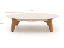 Bellagio Esenta lounge tuintafel ø86 (h:21cm)/ø 68 (h:19cm)