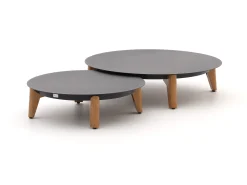 Bellagio Esenta lounge tuintafel ø86 (h:21cm)/ø 68 (h:19cm)