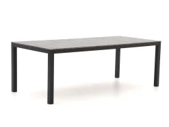 Bellagio Fidenza 220cm dining tuinset 7-delig stapelbaar
