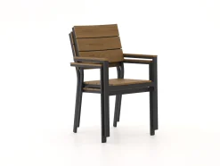 Bellagio Fidenza 160cm dining tuinset 5-delig stapelbaar