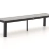 Bellagio Fidenza 220cm dining tuinset met bank 5-delig stapelbaar