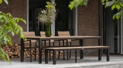 Bellagio Fidenza 220cm picknickset 3-delig