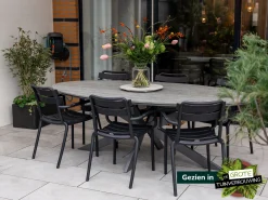 Bellagio Fidenza dining tuintafel ovaal 220x115cm