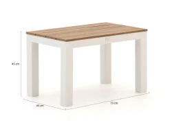 Bellagio Fidenza picknickbank 73x45x45cm