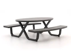 Bellagio Fidenza picknicktafel 216x200x75cm