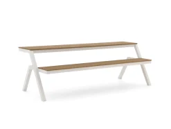 Bellagio Fidenza picknicktafel balkon 220x85x75cm