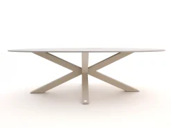 Bellagio Induno Ellips dining tuintafel 280x130cm