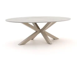 Bellagio Induno Ellips dining tuintafel 280x130cm
