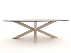 Bellagio Induno Ellips dining tuintafel 200x110cm