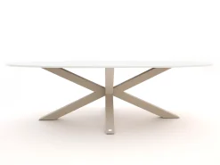 Bellagio Induno Ellips dining tuintafel 200x110cm