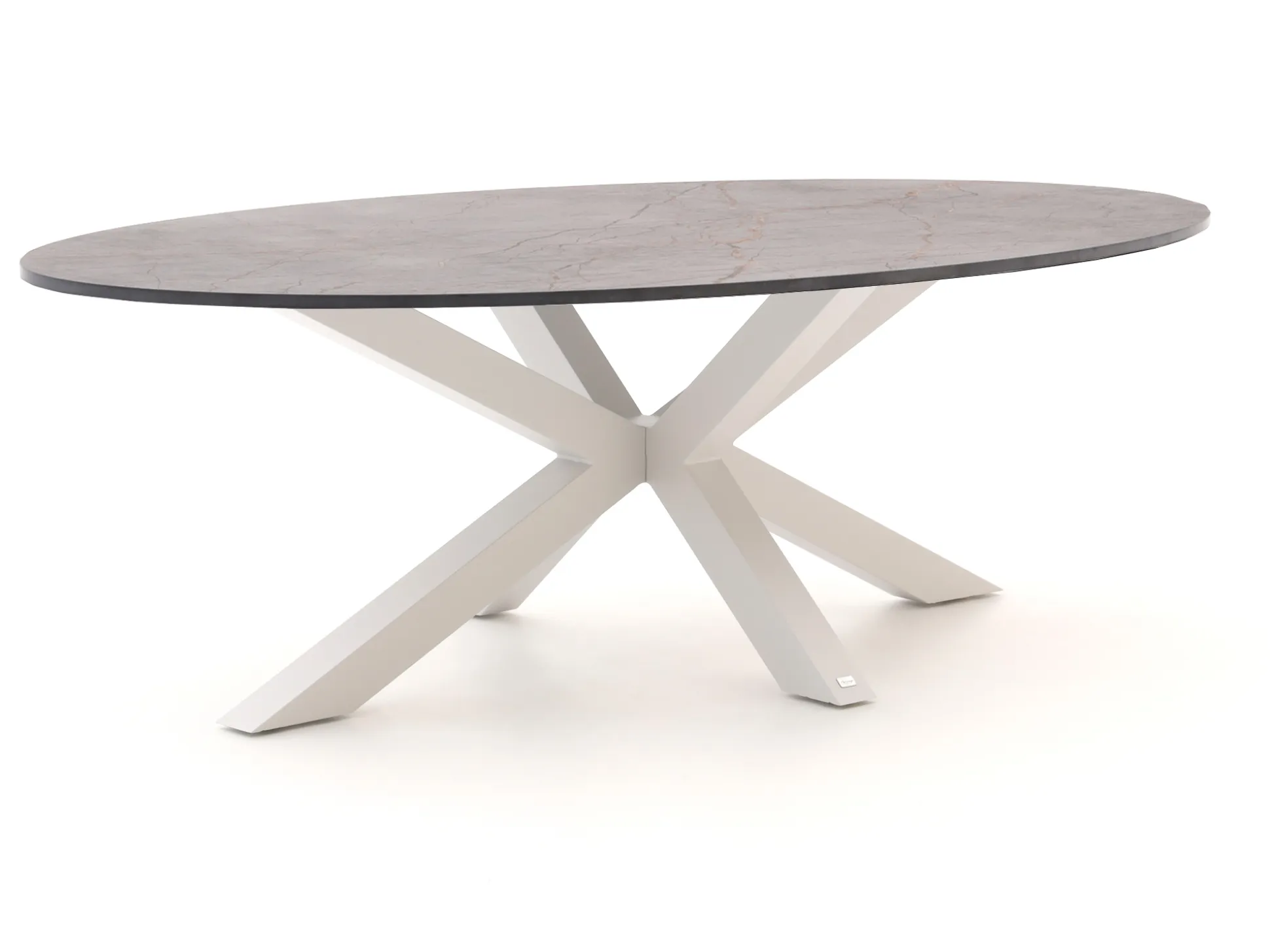 Bellagio Induno Ellips dining tuintafel 200x110cm