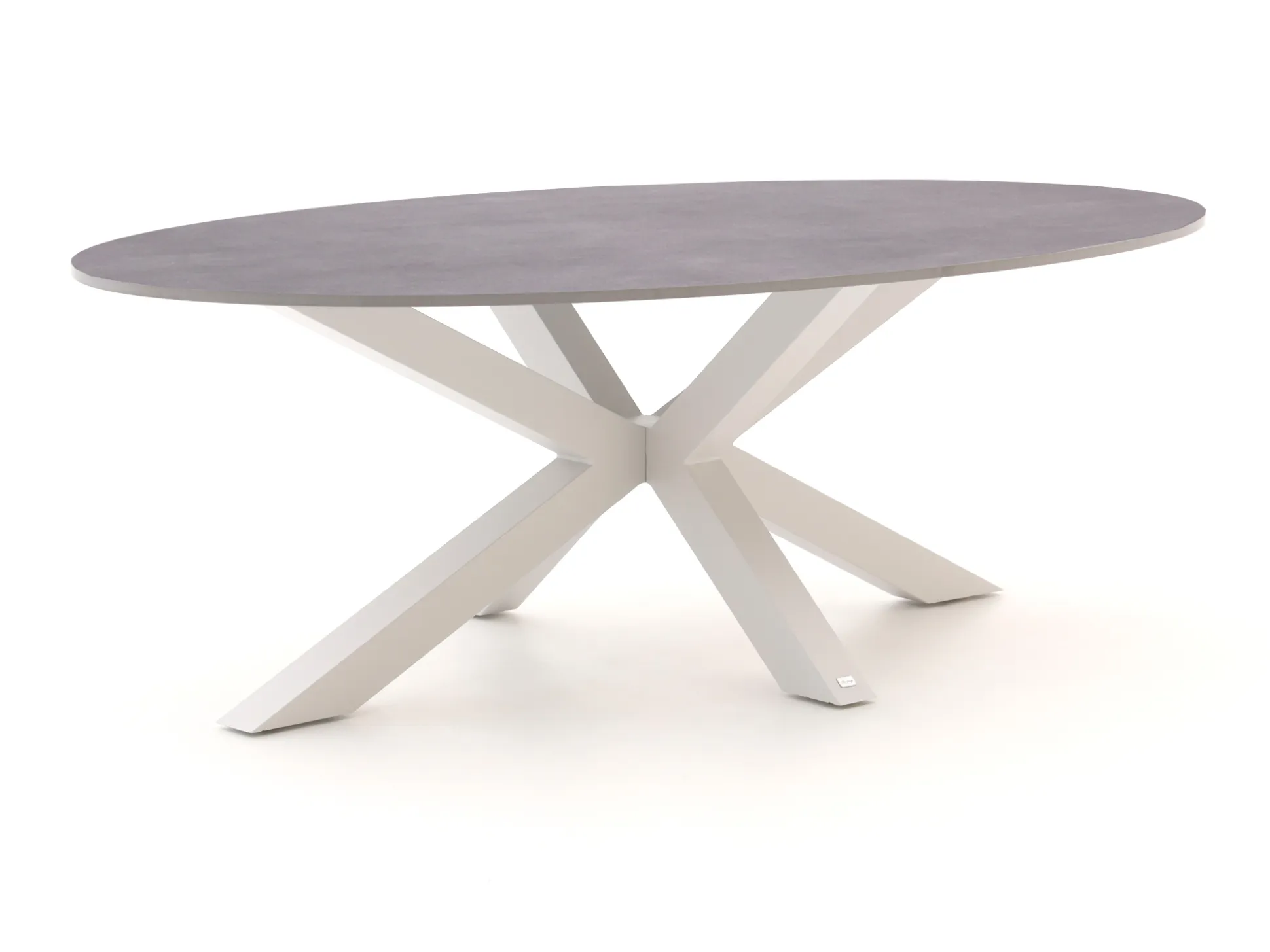 Bellagio Induno Ellips dining tuintafel 200x110cm