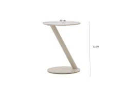 Bellagio Loiano bijzet tuintafel ø40cm (h:52cm)