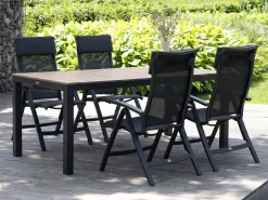Bellagio Lugo/Fidenza 160cm dining tuinset 5-delig