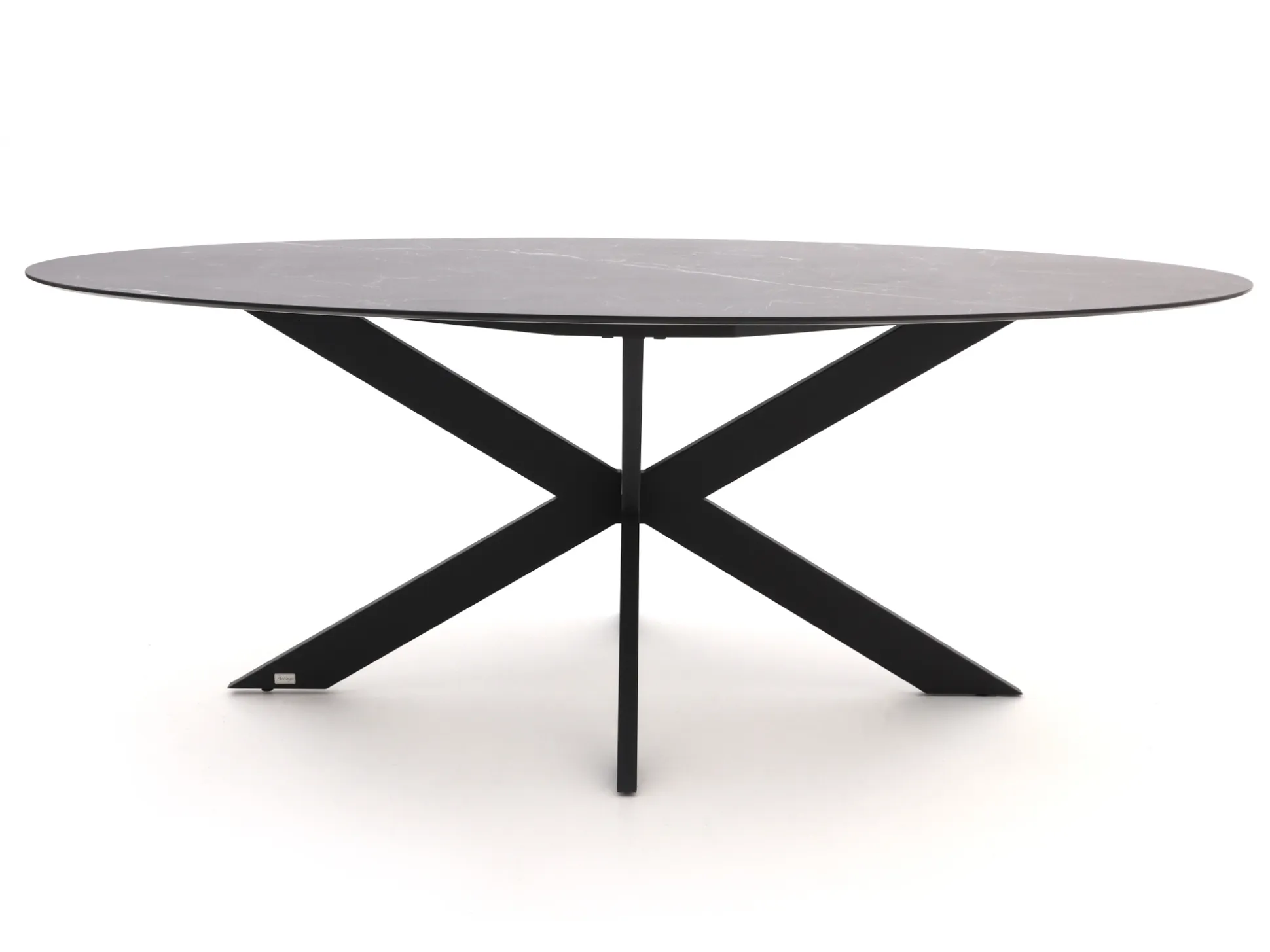 Bellagio Marudo/Furato ellips 200cm dining tuinset 5-delig stapelbaar