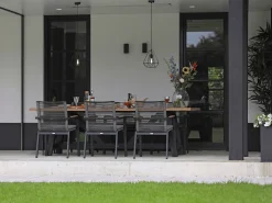Bellagio Marudo/Induno Deens Ovaal 240cm dining tuinset 7-delig stapelbaar